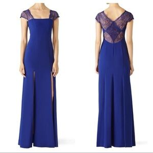 BCBGMaxazria Julia cobalt gown 6